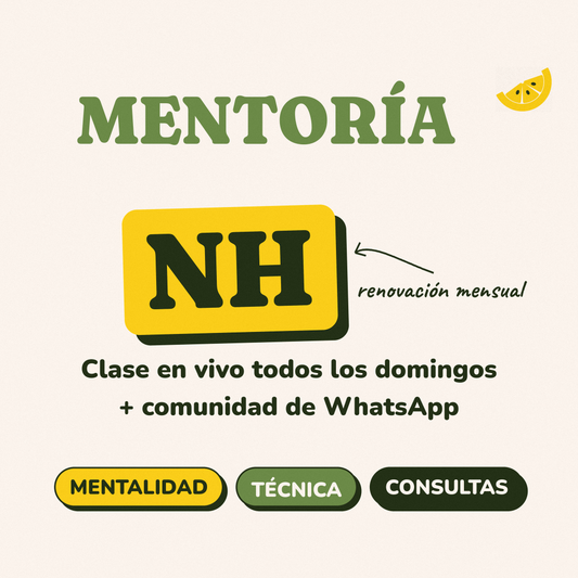 Renovación Mensual de Mentoría Grupal